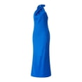 thumbnail image 2 of Douhoow Women Halter Neck Long Dresses Summer Solid Color Backless Dress Party One Piece Dress, 2 of 8