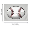 thumbnail image 2 of Tapestry Baseball Grey for Bedroom Wall Hanging 60 X90 IN, 2 of 3