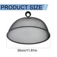 thumbnail image 2 of ZMMYMZA 1 Pcs Metal Mesh Screen Food Cover for Outdoors, Mesh Food Tents Dome Screen Plate Covers, 11.81 inch Large Dome Picnic Food Covers Mesh Food Covers for Camping, Picnics, Parties,BBQ,Reusable, 2 of 9