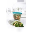 thumbnail image 5 of Joie Reusable Freezer Bags, Assorted Pack of 4, Double Zip Closure to Seal in Freshness. 76 fl oz., 5 of 5