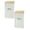 A721 E 5.9x3.3x3.3" 2Pack, variant on 2Pcs Coffee Tea Container Metal Vintage Kitchen Canister With Airtight Lids Food Storage Container Jars For Kitchen Counter Farmhouse Kitchen Home Food Storage