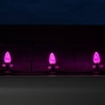 thumbnail image 2 of OptiCore C7 Shatterproof Pink LED Christmas Lights Replacement Bulbs, Pack of 25, 0.84W, E12 Candelabra Base, 2 of 5