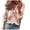 Pink#3, variant on LEBONYARD Summer Tops for Women 2026,blouses for women plus size 50% off clear,Women's Solid Color Ruffle Collar Long Sleeve Shirt Blouse V-Neck Sleeveless Tops Light Blue S