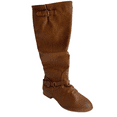 thumbnail image 5 of TRENDSUP MIKA-1 Women's Ruched Belted Knee High Buckle Fashion Riding Boots, 5 of 5