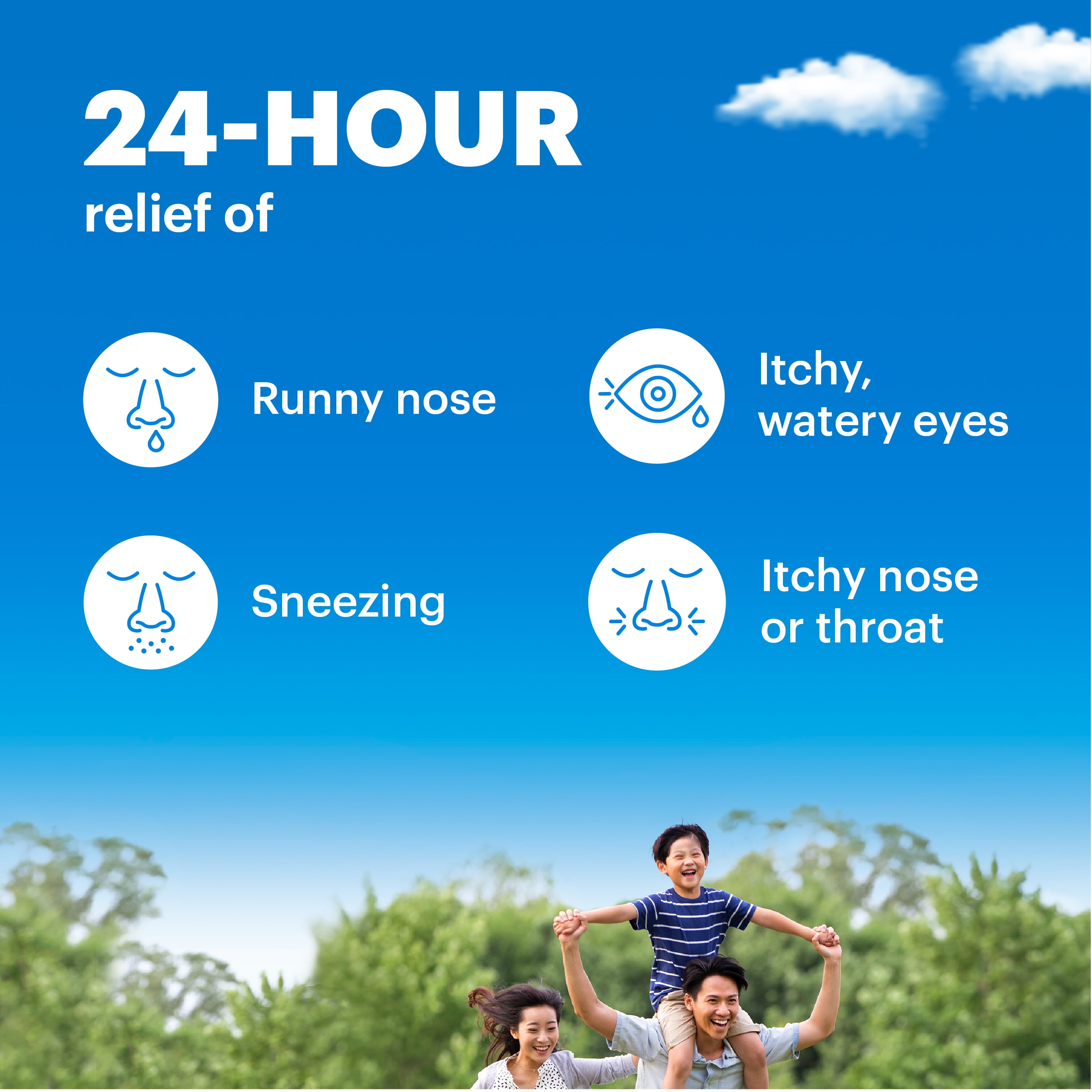 Children's Claritin 24 Hour Non-Drowsy Allergy Relief, Loratadine Antihistamine Bubblegum Chewable Tablets, Dye-free, 30 Count