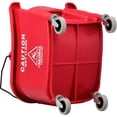 thumbnail image 6 of Global Industrial Mop Bucket And Wringer Combo 38 Qt. Down Press Red, 6 of 7