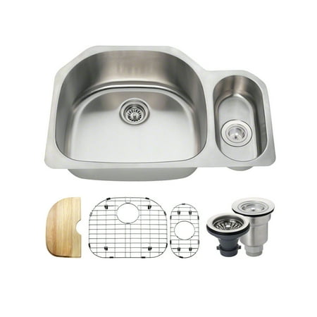 Mr Direct Stainless Steel 32 X 21 Double Basin Undermount Mr Direct Stainless Steel 32 X 21 Double Basin Undermount Kitchen Sink With Additional Accessories