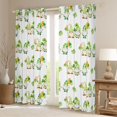 thumbnail image 2 of Feelyou St. Patrick's Day Black Out Curtains, Gnome Curtains Pack of 2 (42x63 Each), 2 of 6
