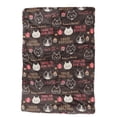 thumbnail image 3 of <p>Dog Car Quilt, Pet Blanket Machine Washable Thick Flannel Lambswool Cute Pattern Warm  For Puppy For Cat</p>, 3 of 7