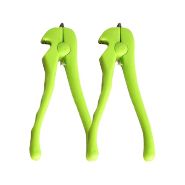 Ongmies Pinces à Palourdes Professionnelles - Outil d'Ouverture de Coquillages à Ressort pour Restaurants et Cuisines à Domicile Écailler Résistant à la Rouille avec Prise Confort