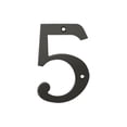 thumbnail image 1 of Deltana RN45U10B 4 in. House Numbers- Oil Rubbed Bronze - Solid Brass, 1 of 2