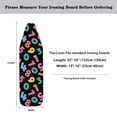thumbnail image 5 of HELLHERO Digital Pattern Design Elastic Edges Polyester Fabric Iron Padding Cover with Easy to Store Household Dustproof Covers High Temperature Ironing Board Protector Cover, 5 of 5