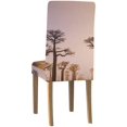 thumbnail image 4 of ZHANZZK Beautiful Baobab Trees at Sunset at The Avenue Stretch Chair Cover Protector Seat Slipcover for Dining Room Hotel Wedding Party Set of 4, 4 of 6