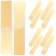 thumbnail image 1 of WEUVEB 10Pcs Sax Reeds Replacement for Alto Saxophone Beige Lightweight Instrument Supply, 1 of 8