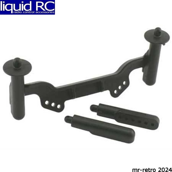 RPM R/C Products 81122 Adjustable Front Body Mount/Posts: Slash RU NRU
