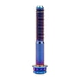 thumbnail image 6 of Wanyifa Titanium Flange 12 Point M6 x10 15 20 25 30 35 40 45 50mm Screw Bolt,M6x40mm,Blue,4 Pcs, 6 of 7