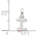 thumbnail image 3 of Sterling Silver Letter I with Enamel Pendant QC7935I, 3 of 3