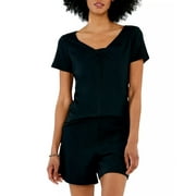 NZT NIC+ZOE Twisted V Neck Tee