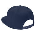 thumbnail image 4 of Falari Wholesale 12 Pack Snapback Hat Cap Hip Hop Style Flat Bill Blank Solid Color Adjustable Size Navy, 4 of 6