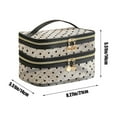 thumbnail image 3 of Wioihee Under $2.00 1Pcs Mesh Makeup Bag, Heart Print Cosmetic Bag Portable Travel Organizing Pouch Makeup Pouches Bags with Zipper for Travel Home office Toiletries Accessories, 3 of 6