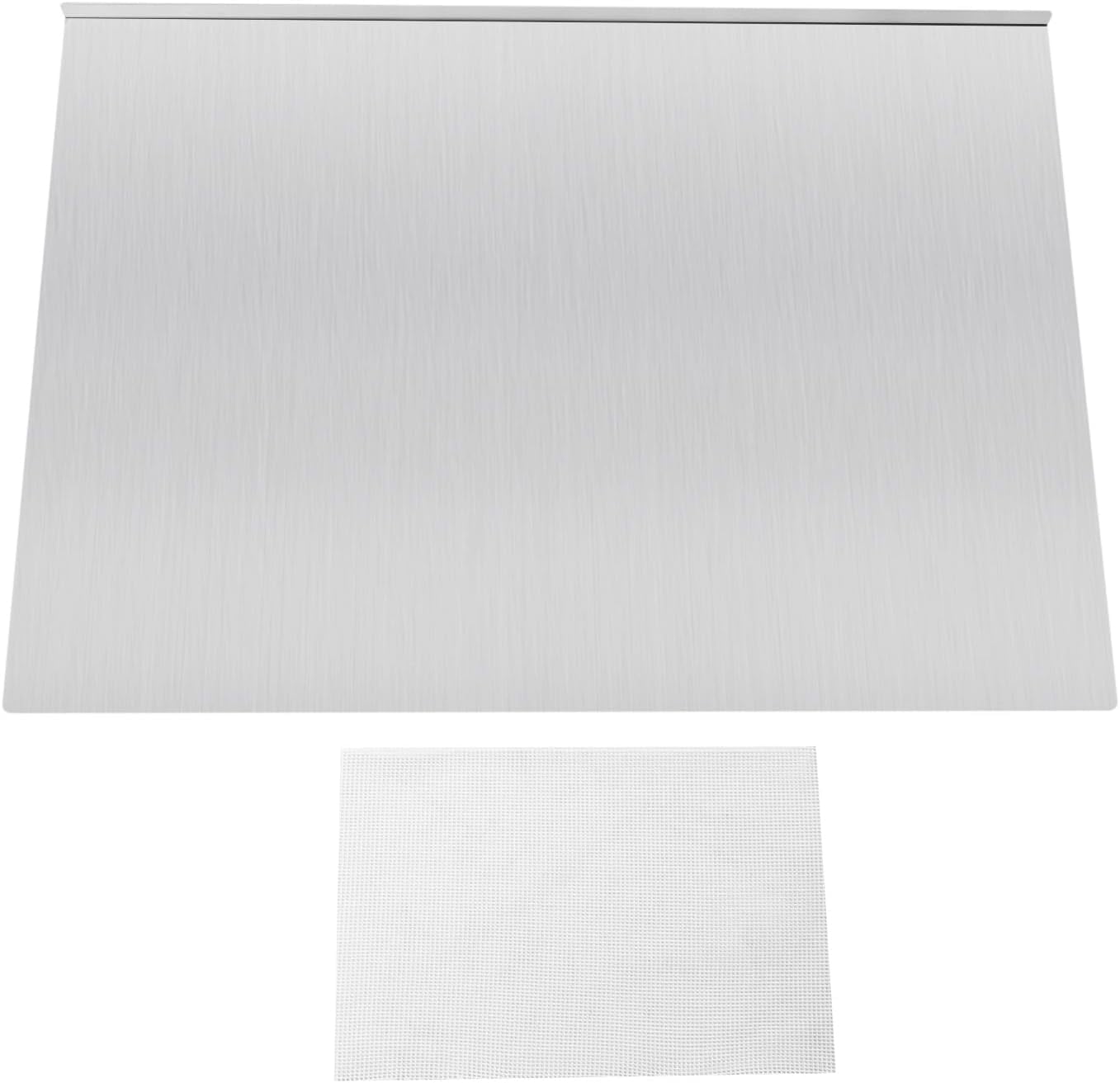 Cutting Boards, 27.6" X 19.7" Large 304 Stainless Steel Cutting Chopping Boards, Non Stick Thick Board for Kitchen, Pastry Board for Meat, Vegetables, Bread