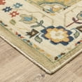 thumbnail image 3 of Oriental Weavers Francesca Area Rug - FR04E - 3'3" x 5' - in Beige/ Multi - Vintage Inspired, Stain Resistant, Family and Pet Friendly , Entrway, Bedroom Rug, 3 of 3