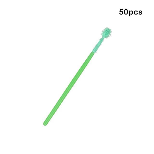 Brosse à Sourcils Brosses à Sourcils Exquises Outil de Maquillage Eyeliner à Usage Unique Accessoires pour Femmes Outils Multifonctionnels Forme Ronde