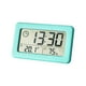thumbnail image 2 of Reloj digital con pantalla LCD, termómetro, higrómetro, monitor digital de temperatura y humedad con reloj inteligente, reloj electrónico., 2 of 7