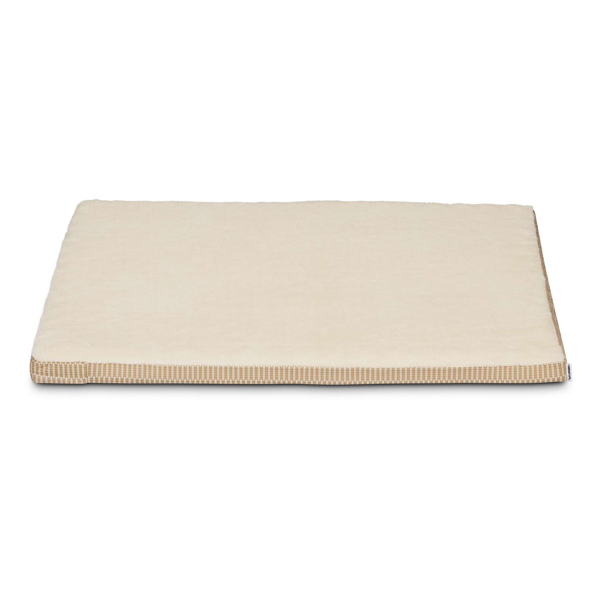 Vibrant Life Large Orthopedic Foam Dog Bed, Tan photo 1