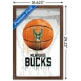 thumbnail image 2 of NBA Milwaukee Bucks - Ballon goutte à goutte 20, 2 of 4