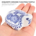 thumbnail image 2 of Raindrops Exquisite Ceramic Floating Turtle for Decoration Assorted Color Perfect for Fish Tank Layout and, 2 of 6