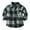 Green, variant on Scyoekwg Fall Toddler Baby Boys Plaid Shirts Jackets Button Lapel Long Sleeve Shirts Fashion Lattice Pattern Print Blouses (Green,2-3Years)