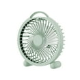 thumbnail image 2 of Ventilador de escritorio de USB Multifunción Multifunción Fácil de colgar Gadget Refriamiento de aire Portable para dormitorio de viaje de viaje de Verde, 2 of 8