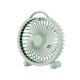 thumbnail image 2 of Ventilador de escritorio portátil con asa decorativa, ligero y multifunción. Verde, 2 of 9