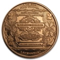 thumbnail image 2 of 1 oz Copper Round - $2.00 Washington Banknote Replica, 2 of 3
