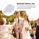 thumbnail image 3 of Boda velo nupcial blanco arco de nudo velos hermosa boda accesorio para el cabello, 3 of 6