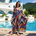 thumbnail image 5 of CFCSRP Kaftan Dresses for Women Plus Size Bathing Suit Cover up Caftan Maxi Beach Dresses, 5 of 7