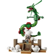 LEGO Pokémon Rayquaza - Collectible Building Set for Adults, Ages 18+ Posable Pokémon Figure for Display - Desk, Bookshelf or Home Office Decor - Gift for Men & Women - 72168