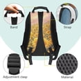 thumbnail image 4 of Bulopur Girls 17 Inch Backpack Set, 4 Piece Sunflower Horse Print School Bookbag with Lunch Box, Water Bottle Holder and Pencil Case for Elementary, 4 of 8