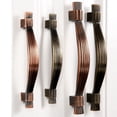 thumbnail image 3 of 1 unid mango vintage zinc de la aleación de zinc muebles del gabinete de la puerta de la puerta del cajón de la puerta del cajón de bronce antiguo perilla del cajón 96mm / 128mm Tornillo, 3 of 7