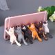 thumbnail image 2 of Figuras de acción de gato, juguete con ventosa, soporte para teléfono, refuerzos de Pvc para gatos, soporte para teléfono, juguetes para niños, gatito creativo, regalo de Navidad, 2 of 4