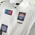 thumbnail image 4 of Maillot de ciclismo blanco para hombre, maillot de ciclismo de montaña o carretera, manga corta, ropa de ciclismo de alta calidad, 4 of 4