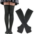 thumbnail image 1 of keepw Fashion Game Stylish Socks With Long Gloves Set Made With Polyester Easy To Wear dark gray 1Set, 1 of 5