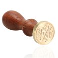thumbnail image 2 of Cuadros Decorativos Sello de cera clásico inicial sello de cera alfabeto letra N Retro madera, 2 of 8