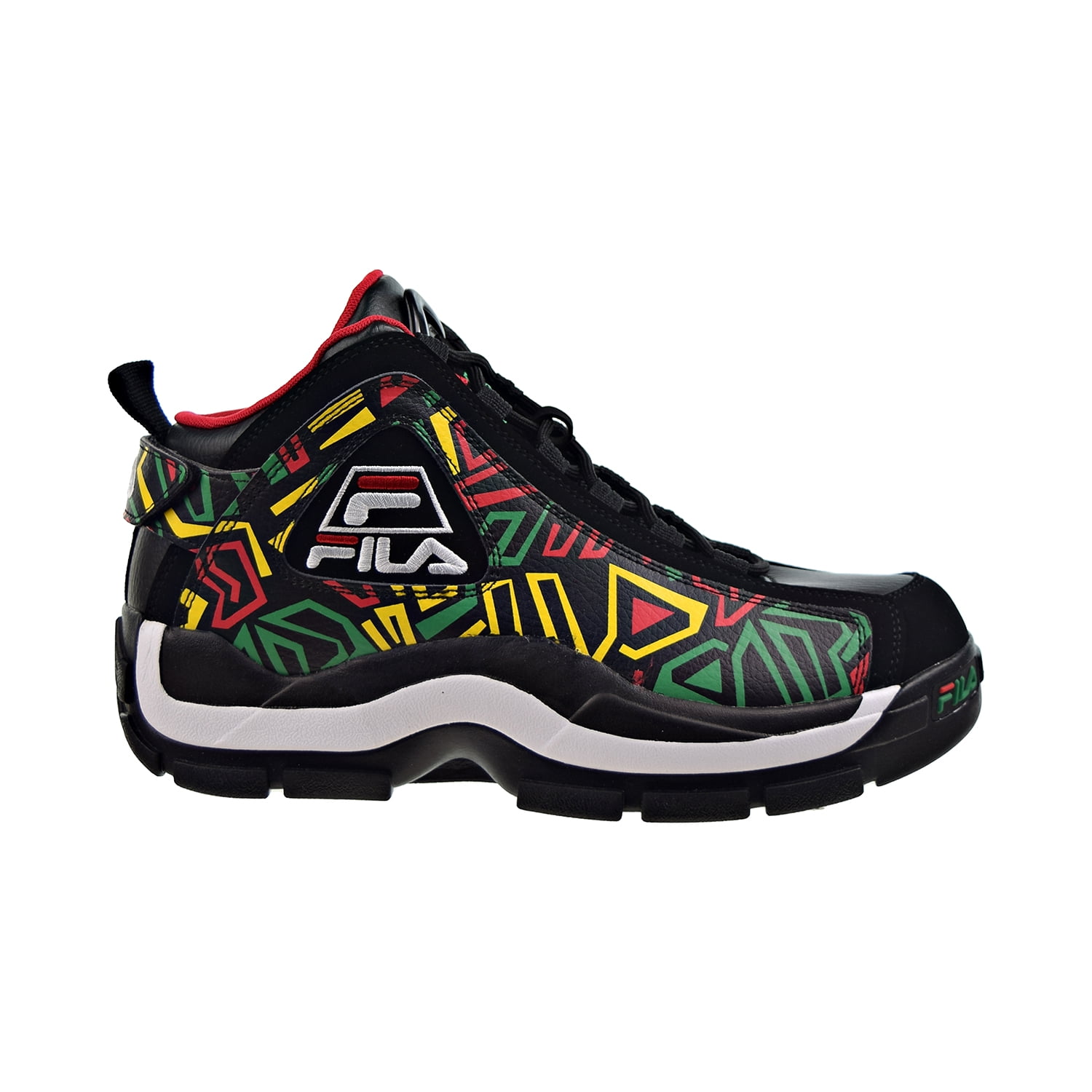 Fila Grant Hill 2 Men's Shoes Black-Jelly Bean-Lemon 1bm01260-041 -  Walmart.com