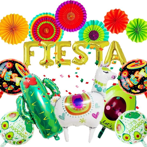 Ballons vert pour la décoration de vos anniversaires - Happy Fiesta