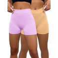 thumbnail image 1 of Set 2 Boxer Short Mujer Ropa Interior Unitalla Sin Costuras Calsones, 1 of 9