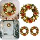 thumbnail image 4 of 3 Uds. 40CM Decoraciones Colgantes Navideñas Coronas Decorativas para Puertas PVC Con () Roja, 4 of 4
