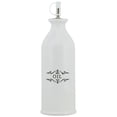 thumbnail image 3 of 10 Strawberry Street Kyoto White Embossed Utensil Crock with Oil/Vinegar Bottle Set, 3 of 4