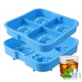 thumbnail image 1 of Molde de silicona para cubitos de hielo, bandeja para cubitos de hielo, fácil de desmoldar y apto para bebidas y agua potable., 1 of 3